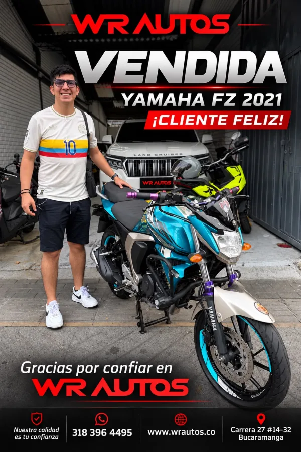 Entrega de vehículo a cliente de WR Autos