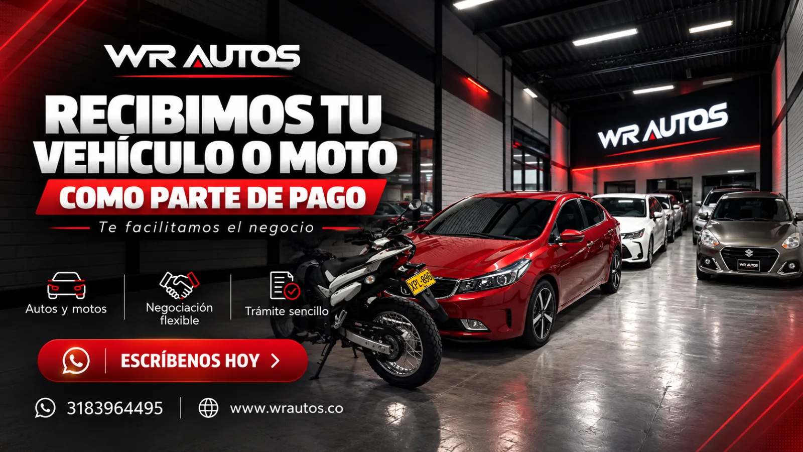 WR Autos — promoción 4
